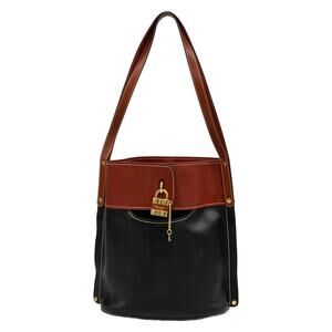 Chloé Abbey Shoulder Bag Brown Black